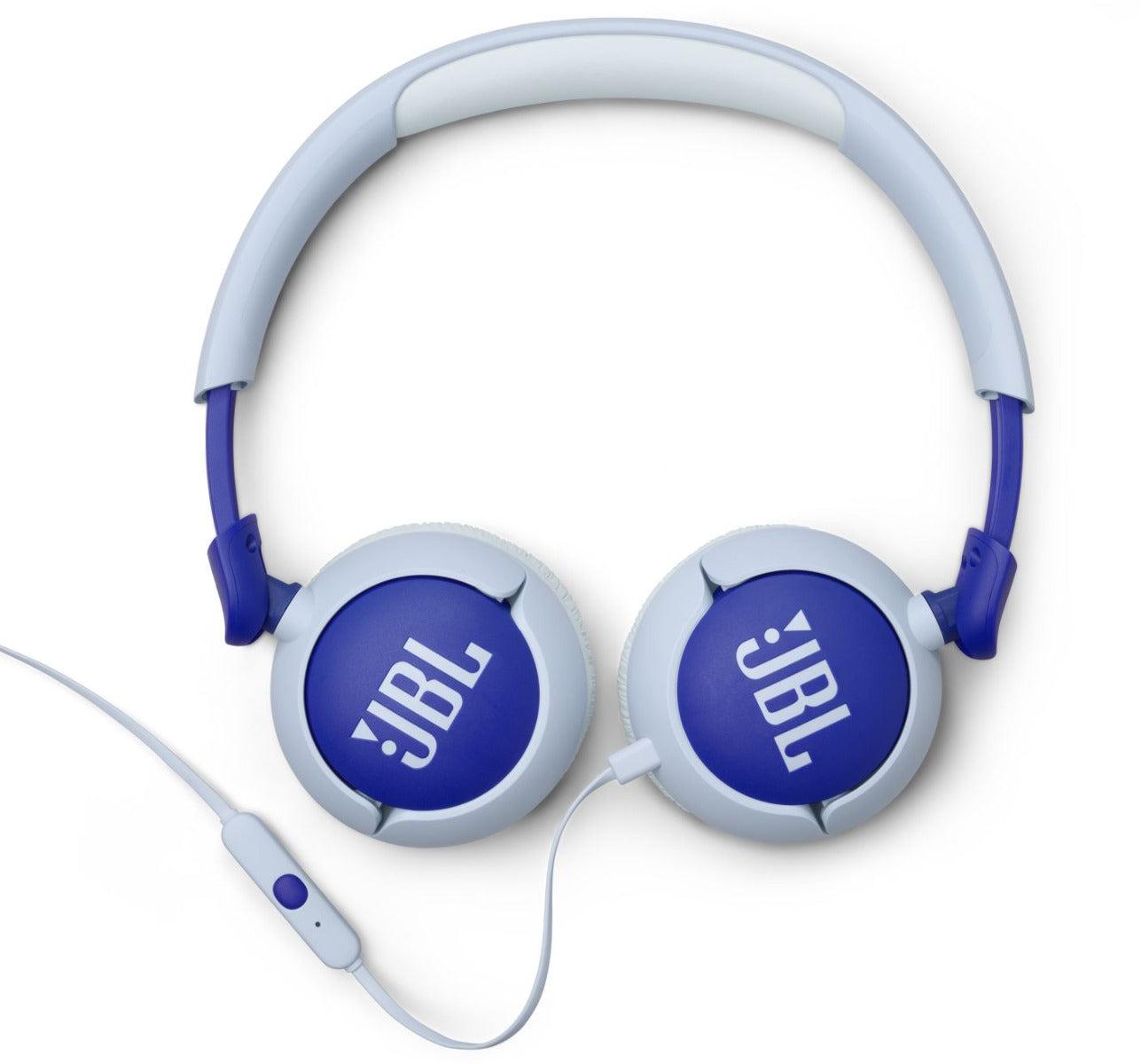 JBL - JR320 Kids Wired On Ear Headphones - Blue