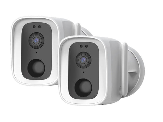 Laser Smart Home Wireless Security Camera - 2 Pack