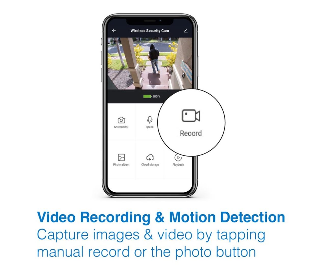 Laser Smart Home Wireless Security Camera