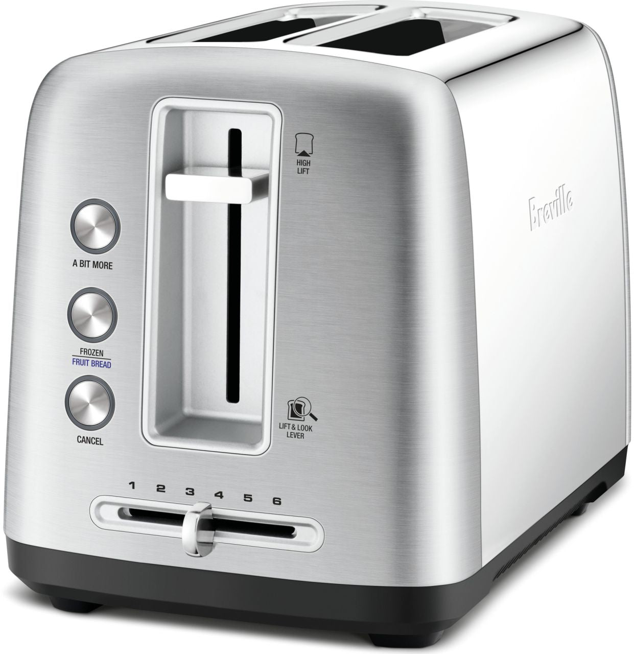 Breville - The Toast Control 2 Slice Toaster - Brushed Stainless Steel