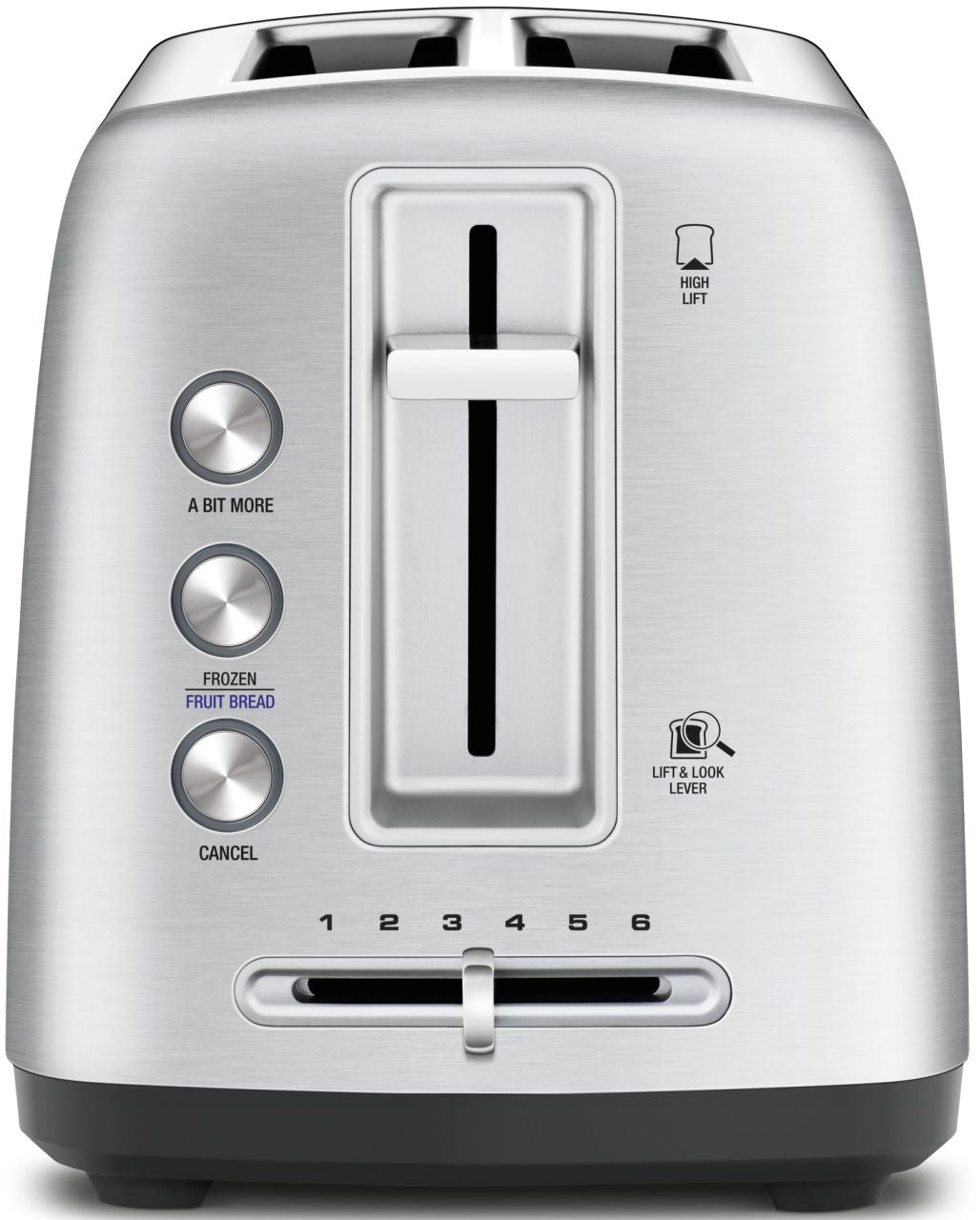 Breville - The Toast Control 2 Slice Toaster - Brushed Stainless Steel