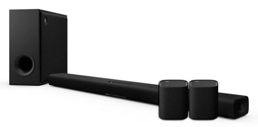 Yamaha - TRUEX50AB Atmos Soundbar