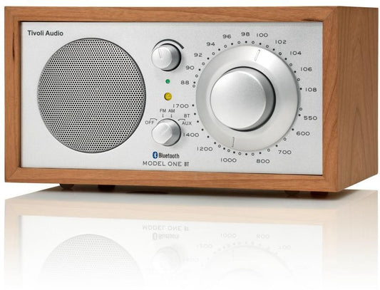 Tivoli - Model One Bluetooth Radio - Cherry/Silver