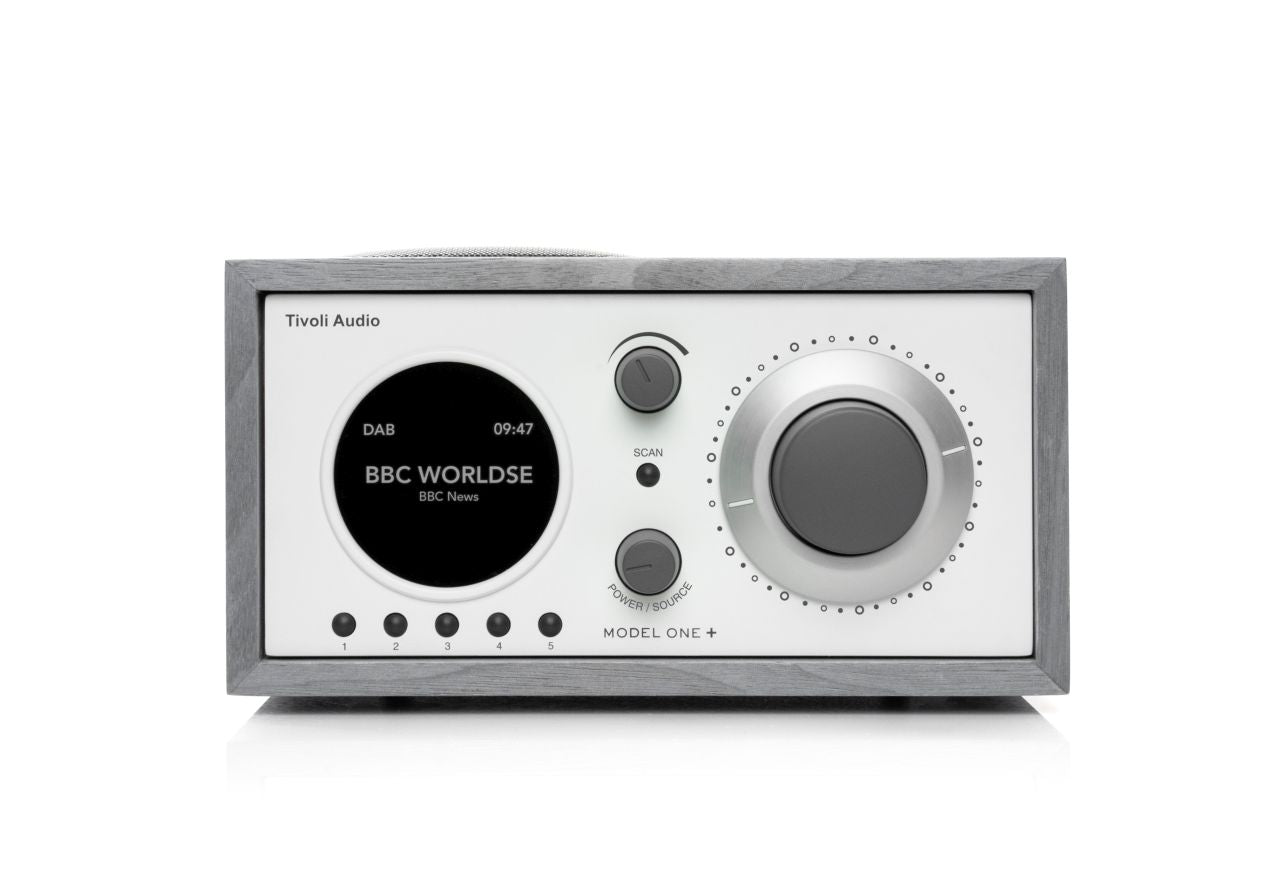 Tivoli Model One Plus Radio - Grey/White
