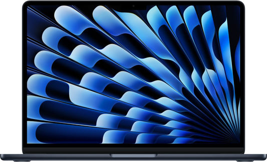 Apple - 13"MacBook Air Midnight: M4 chip w 10-core CPU & 8-core GPU, 16GB,256GB SSD