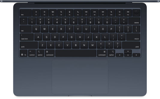 Apple - 13"MacBook Air Midnight: M4 chip w 10-core CPU & 8-core GPU, 16GB,256GB SSD