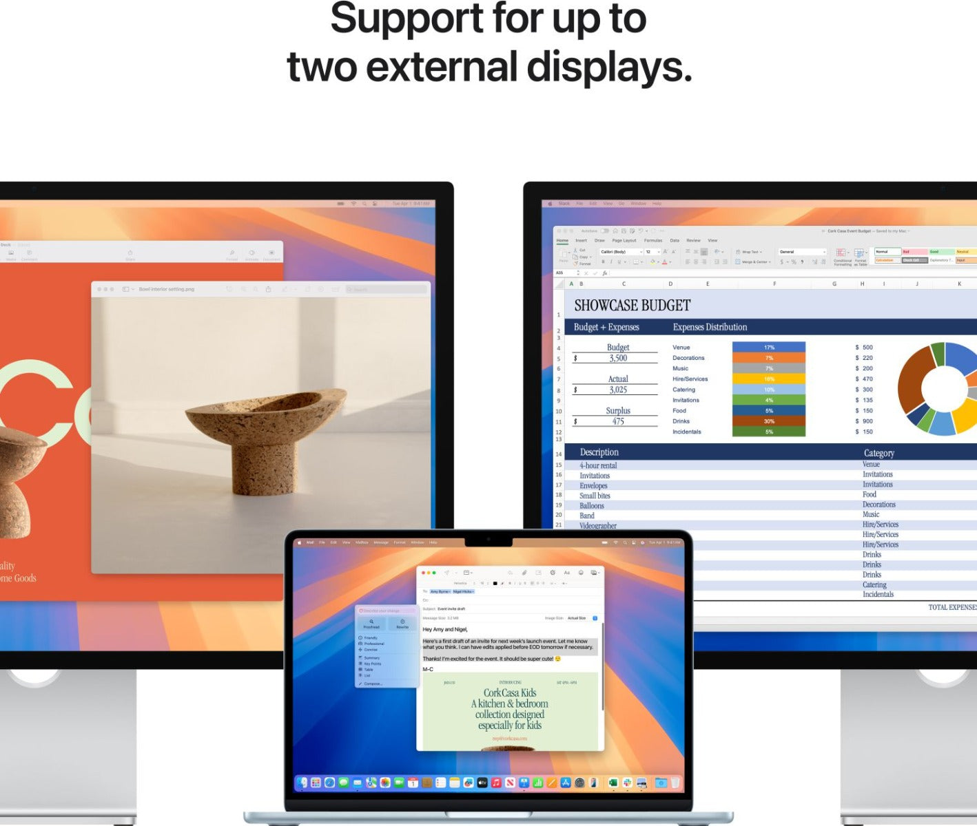 Apple - 13"MacBook Air Midnight: M4 chip w 10-core CPU & 8-core GPU, 16GB,256GB SSD