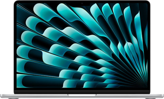 Apple - 13" MacBook Air Silver: M4 chip w 10-core CPU & 8-core GPU, 16GB, 256GB SSD
