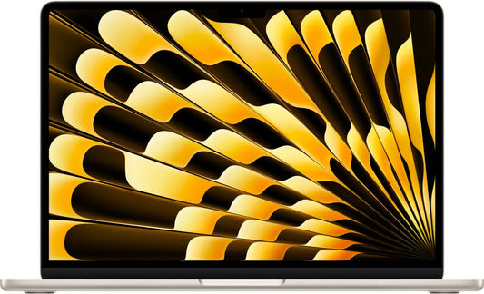 Apple - 13" MacBook Air Starlight: M4 chip w 10-core CPU & 8-core GPU, 16GB,256GB SSD