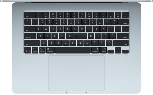 Apple - 15" MacBook Air Sky Blue: Apple M4 chip w 10-core CPU & 10-core GPU, 16GB, 512GB SSD