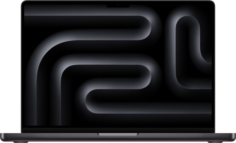 Apple - 14" MacBook Pro: M4 chip w 10-core CPU/GPU, 16"GB, 512GB SSD - Space Black