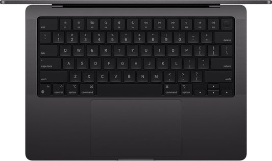 Apple - 14" MacBook Pro: M4 chip w 10-core CPU/GPU, 16"GB, 512GB SSD - Space Black