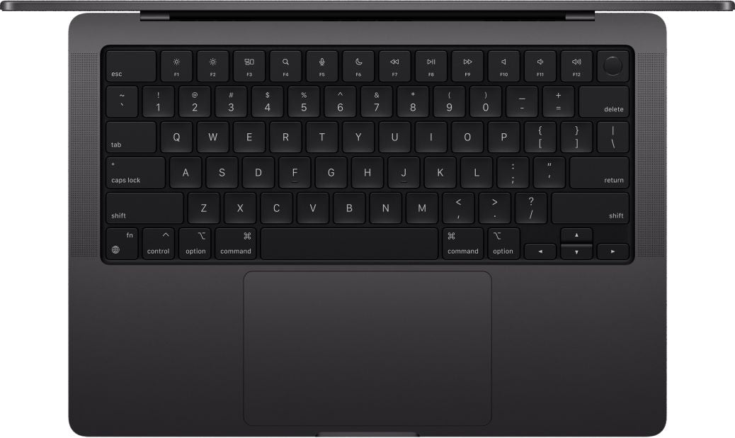 Apple - 14" MacBook Pro: M4 chip w 10-core CPU/GPU, 16"GB, 1TB SSD - Space Black