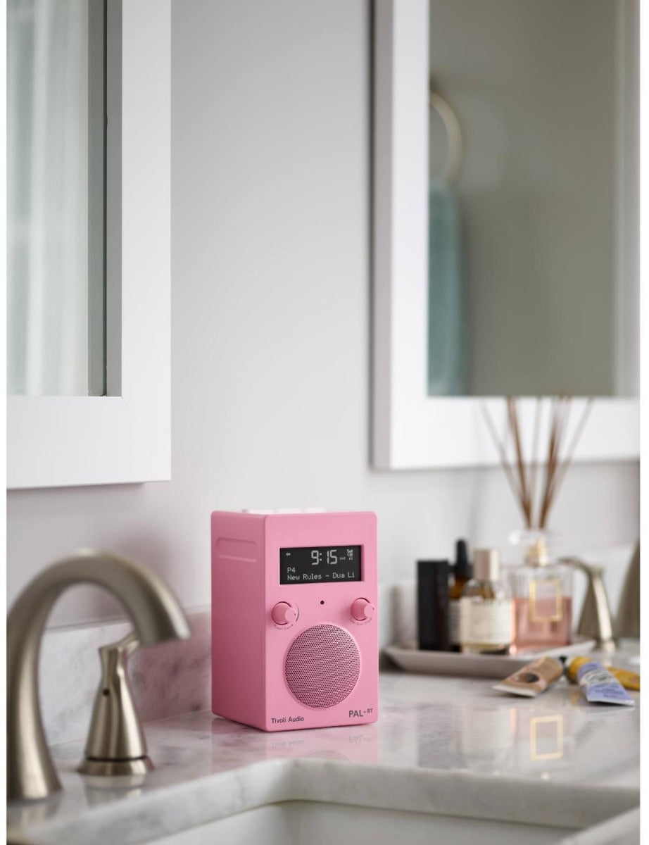 Tivoli - PAL+ Portable AM/FM Radio & Bluetooth Speaker - Pink