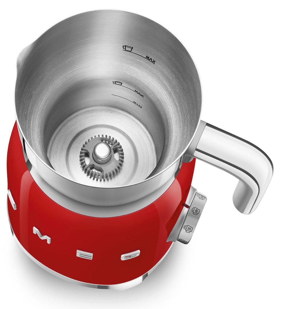 Smeg - 50's Style Retro Milk Frother - Red