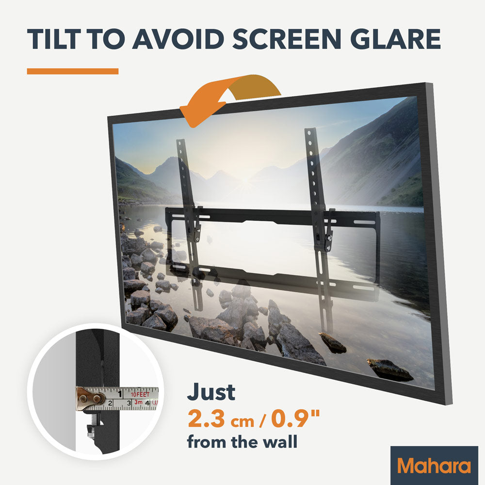 Mahara Tilting TV Wall Mount Bracket for 37" to 80" TV