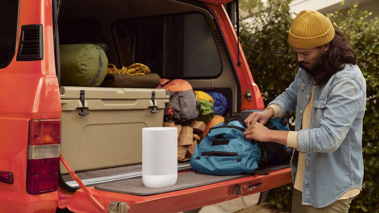 Sonos Move 2 Smart Speaker - White