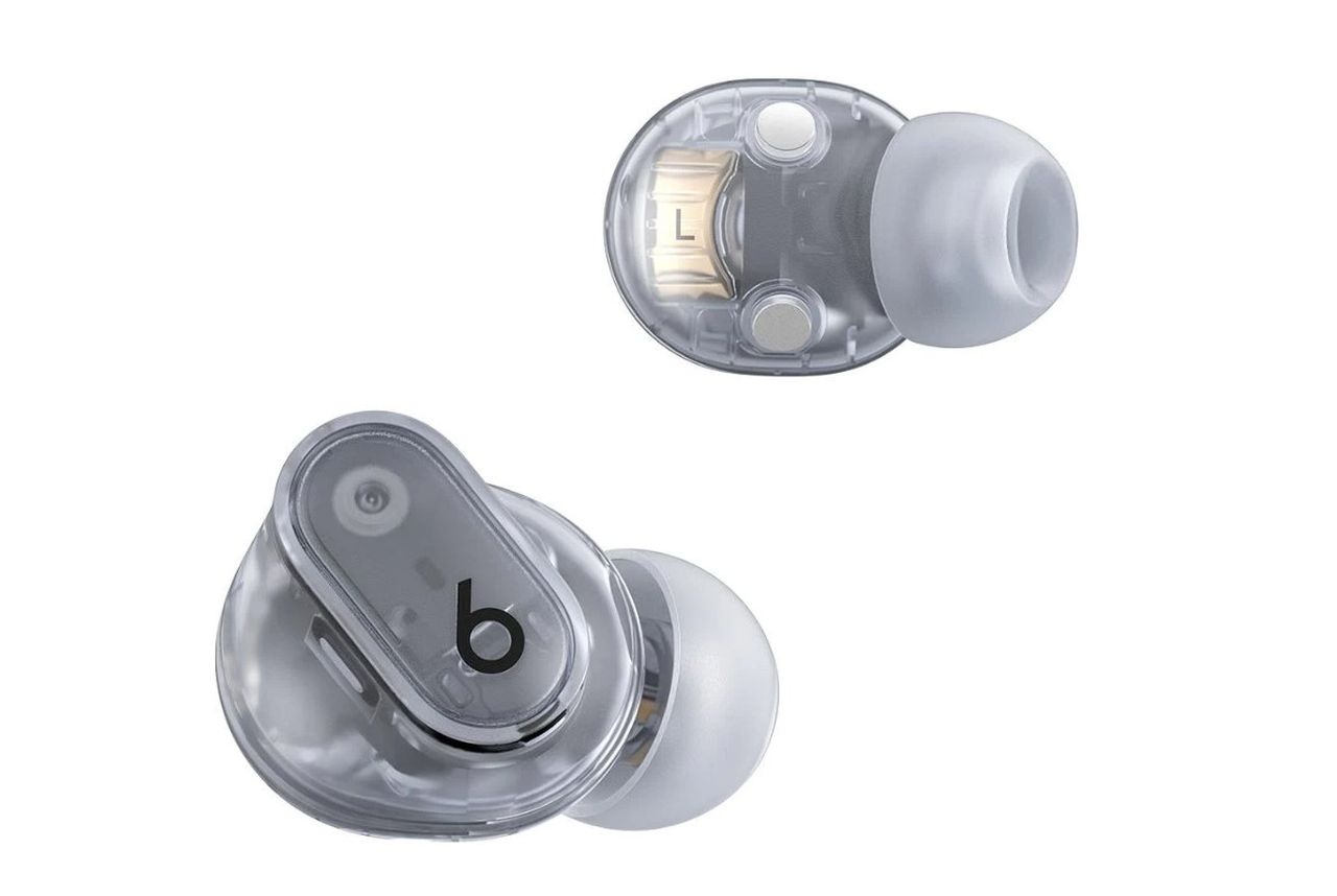 Beats Studio Buds + True Wireless Noise Cancelling Earbuds - Transparent