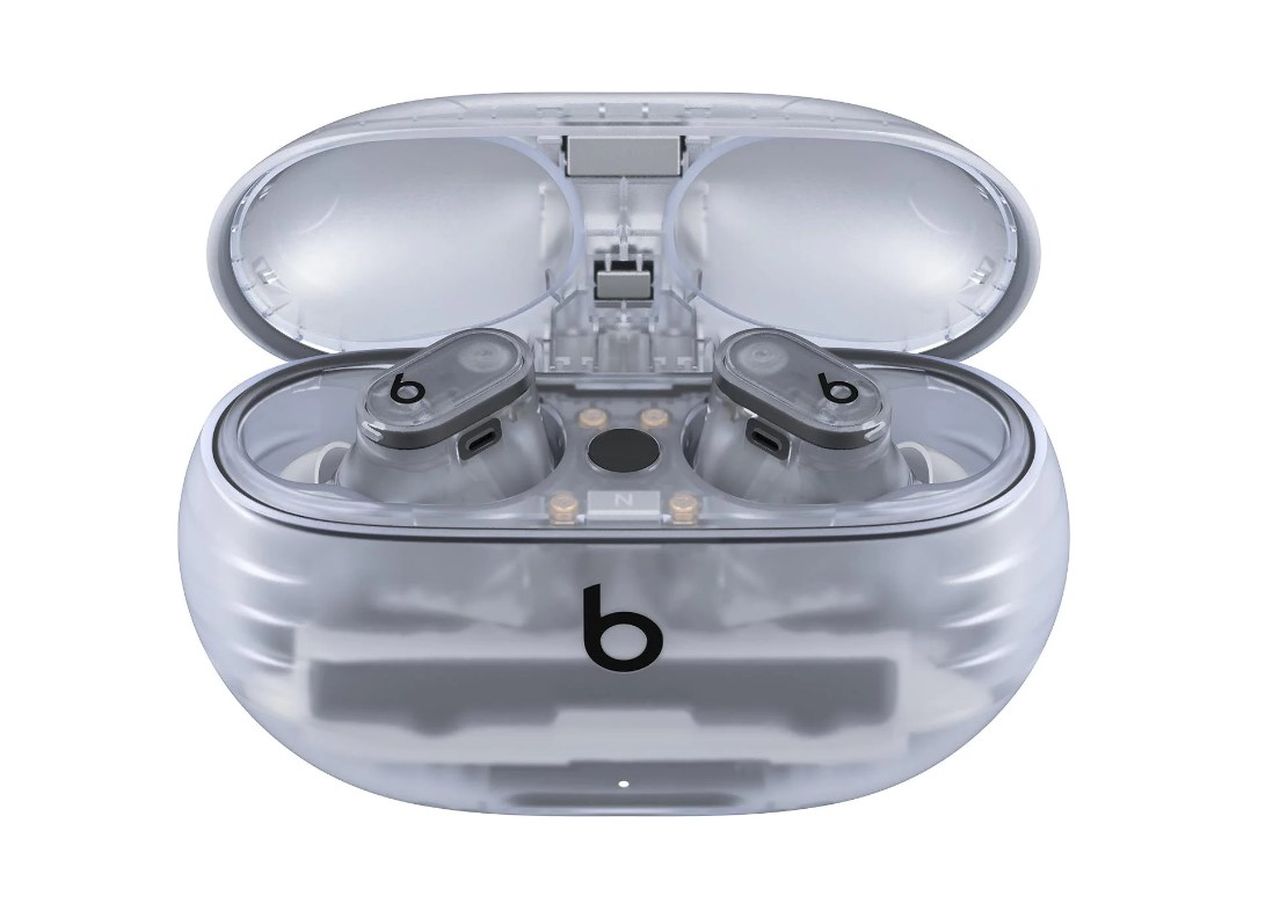 Beats Studio Buds + True Wireless Noise Cancelling Earbuds - Transparent