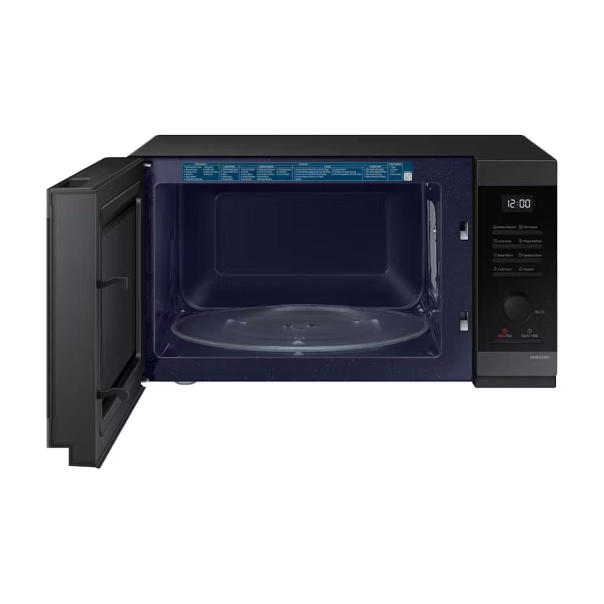 Samsung - 40L Microwave, Tact+Dial Control Panel - Black STSS