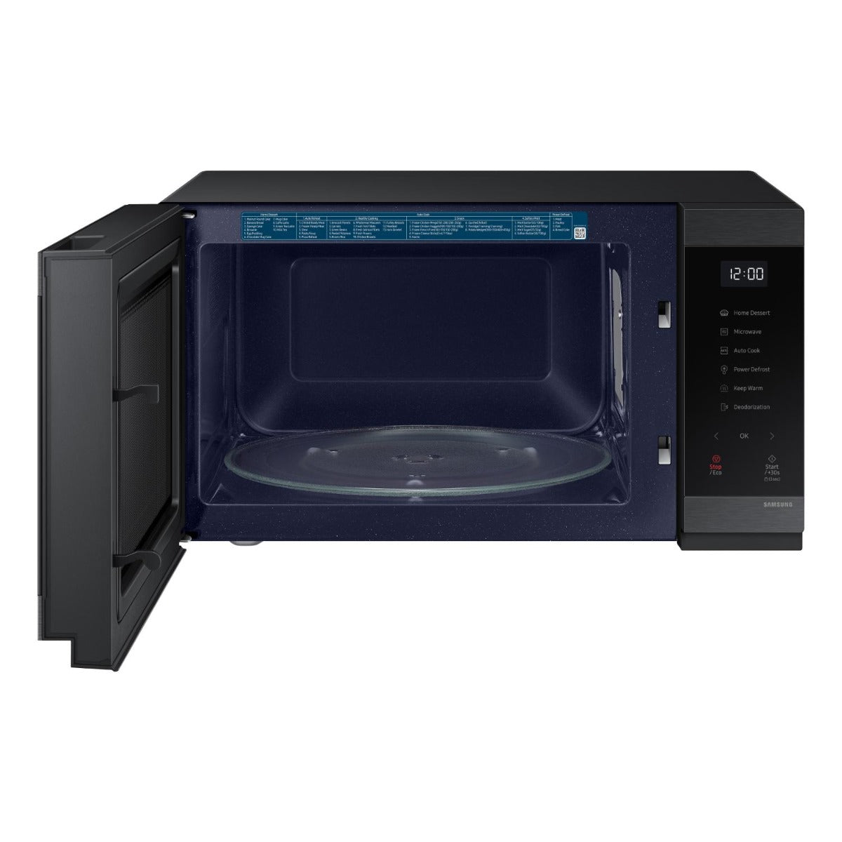 Samsung - 40L Microwave, Touch Control Panel - Black STSS