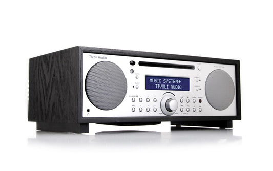Tivoli Music System Plus Radio - Black Ash/Silver