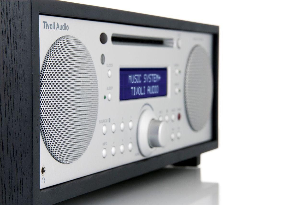 Tivoli Music System Plus Radio - Black Ash/Silver
