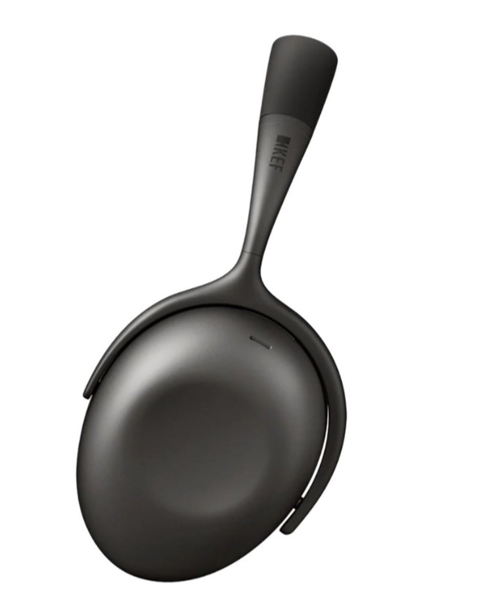 KEF Mu7 Noise-Cancelling Wireless Headphones - Charcoal Grey