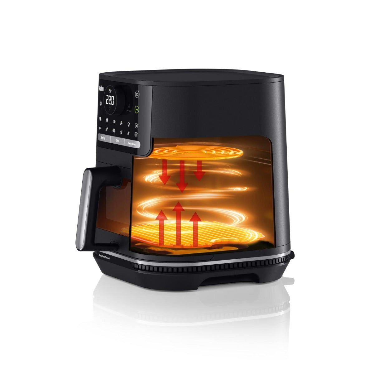 Braun - MultiFry 5 Air fryer 3-in-1 - Black
