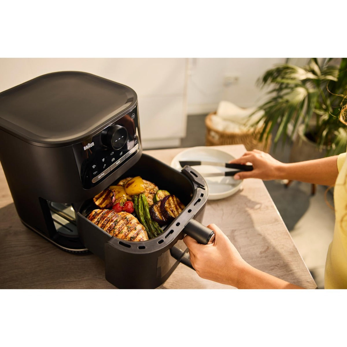 Braun - MultiFry 5 Air fryer 3-in-1 - Black