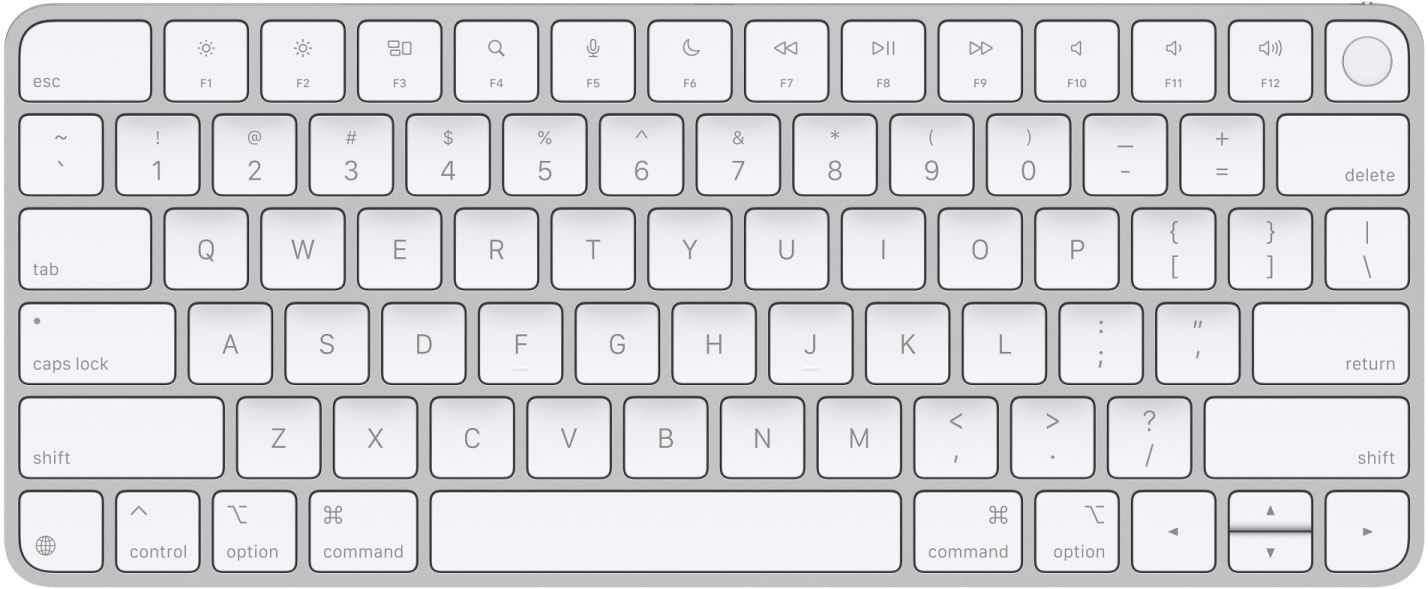 Apple - Magic Keyboard with Touch ID for Mac models with Apple silicon - US English