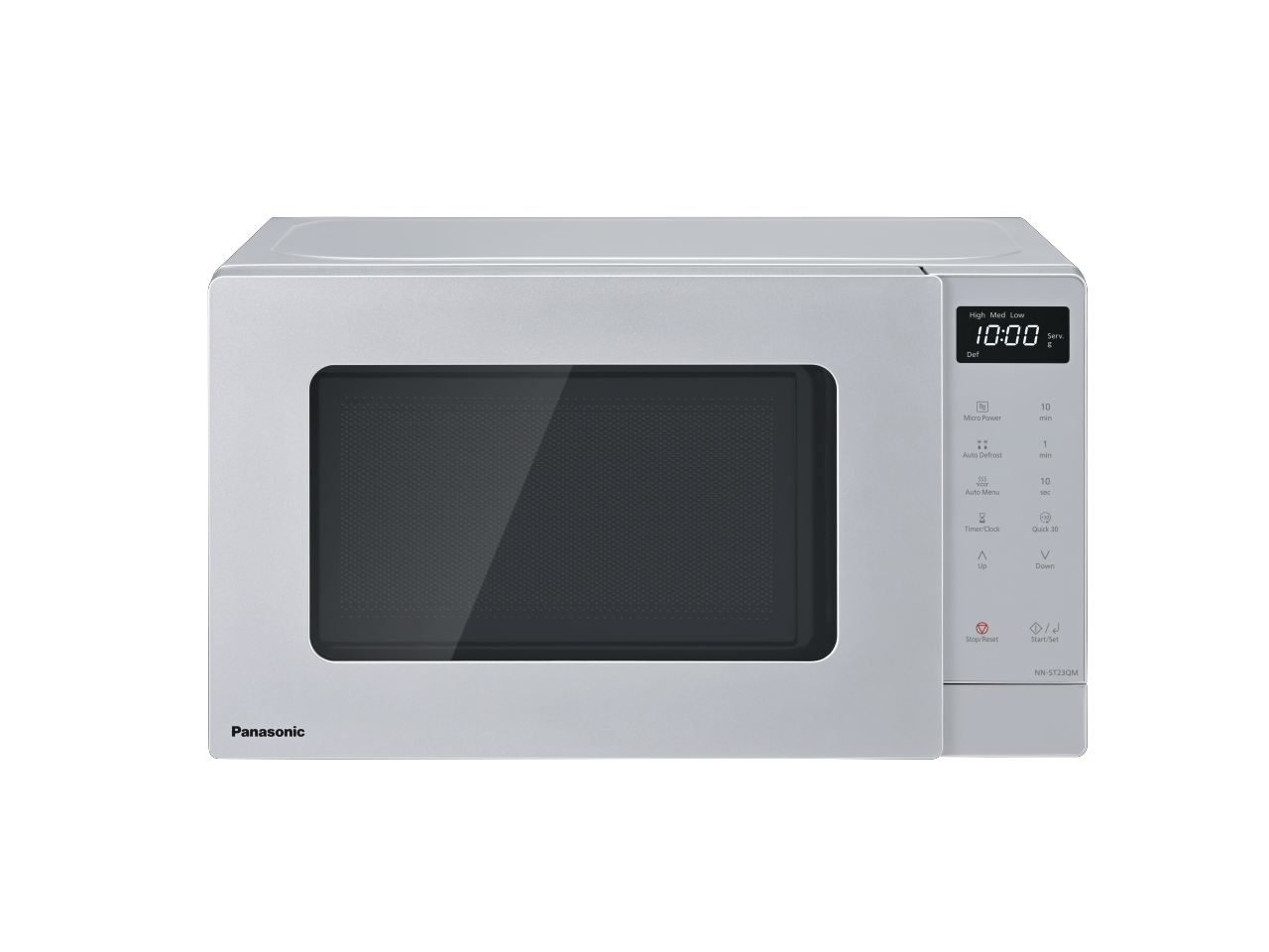 Panasonic - 20L 800W Compact Microwave Oven - Silver