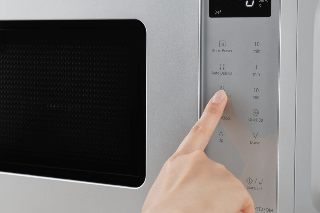 Panasonic - 20L 800W Compact Microwave Oven - Silver