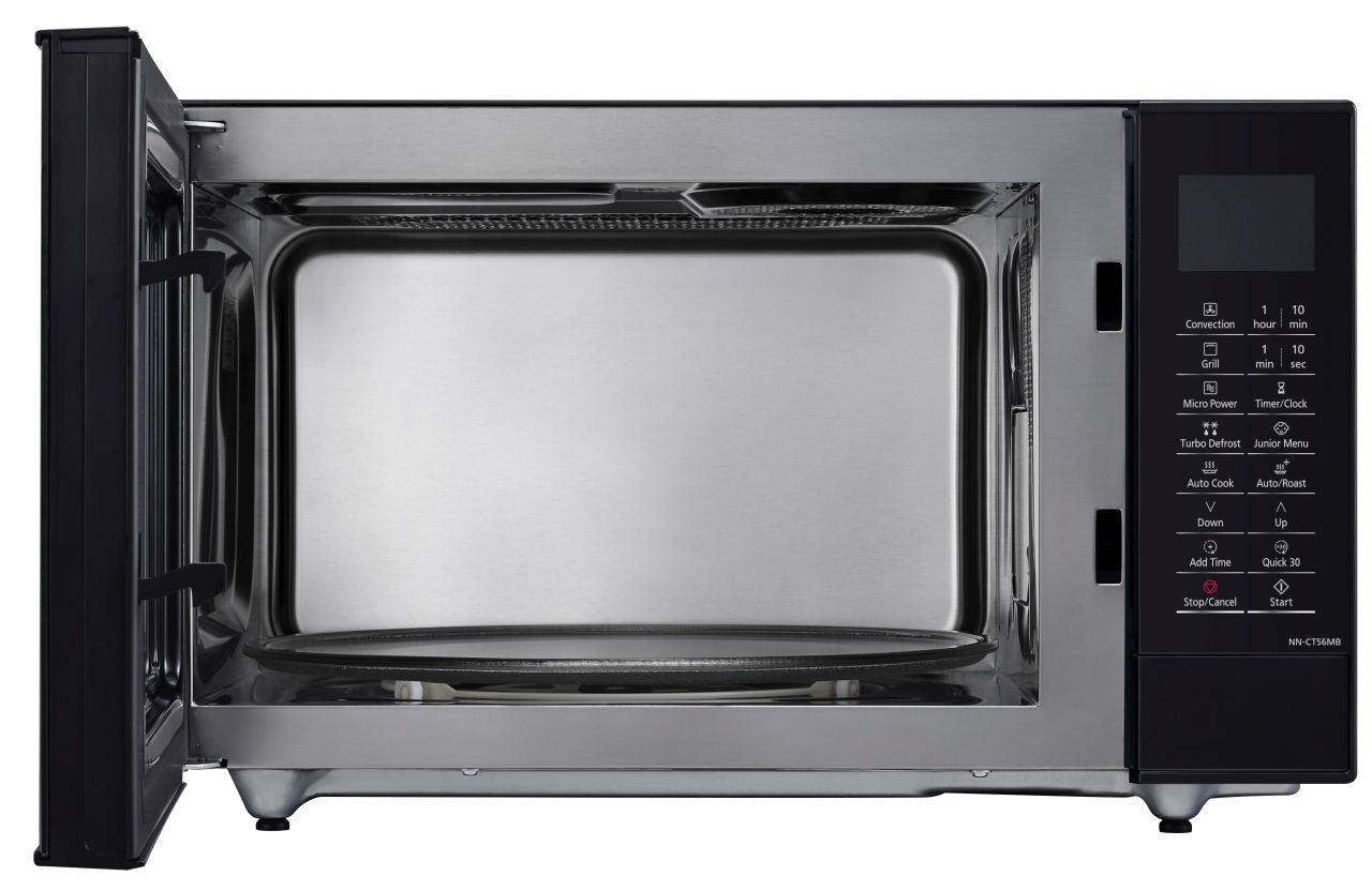 Panasonic - 27L Convection Grill Microwave - Black