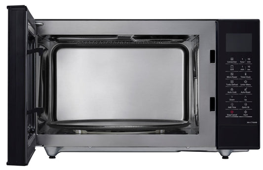 Panasonic - 27L Convection Grill Microwave - Black