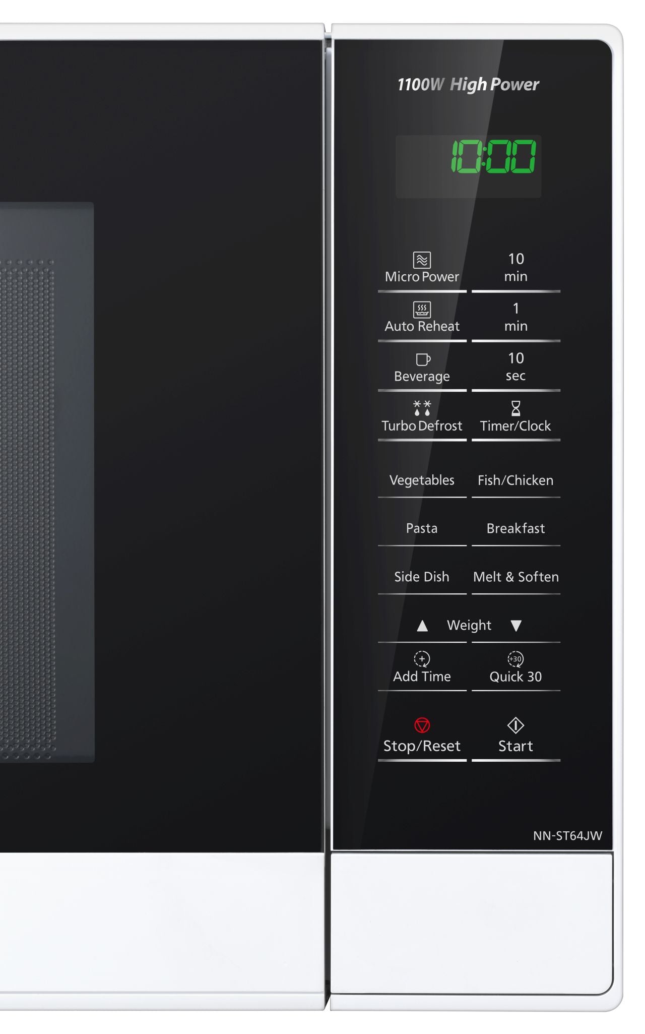 Panasonic - 32L Inverter Microwave White
