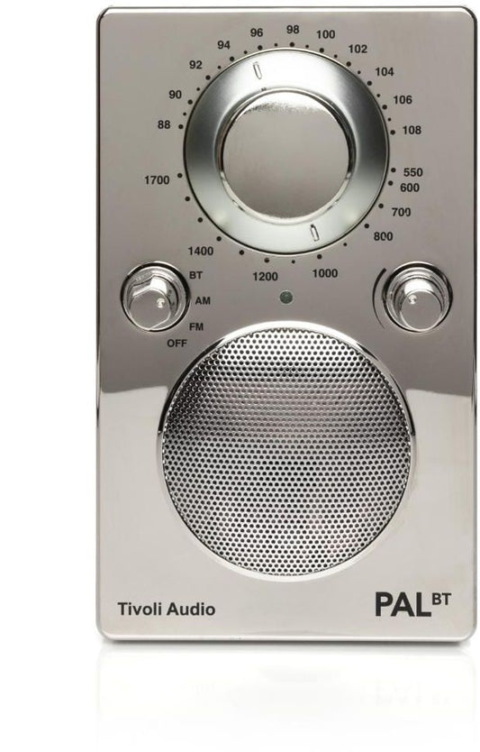 Tivoli - PAL Portable AM/FM Radio & Bluetooth Speaker - Chrome