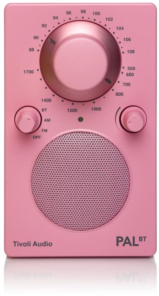 Tivoli - PAL Portable AM/FM Radio & Bluetooth Speaker - Pink