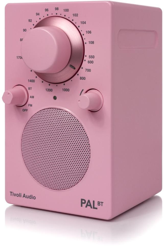 Tivoli - PAL Portable AM/FM Radio & Bluetooth Speaker - Pink