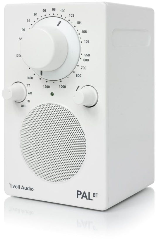 Tivoli - PAL Portable AM/FM Radio & Bluetooth Speaker - White
