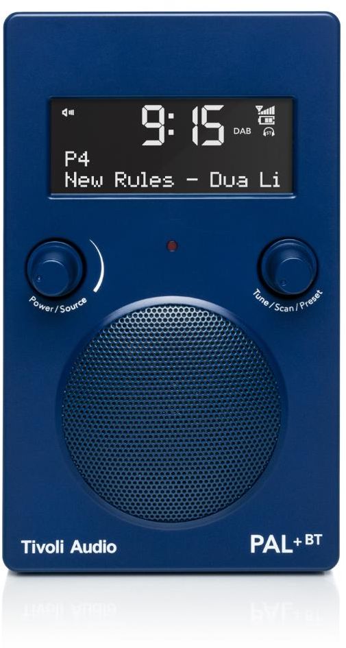 Tivoli - PAL+ Portable AM/FM Radio & Bluetooth Speaker - Blue