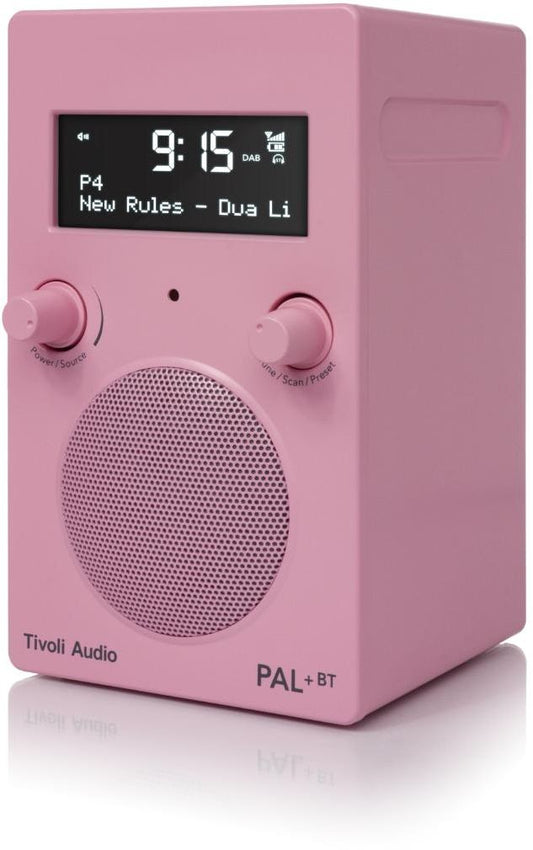 Tivoli - PAL+ Portable AM/FM Radio & Bluetooth Speaker - Pink