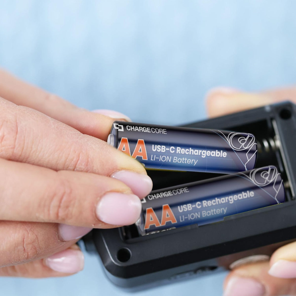 Laser - USB-C Rechargeable AA Battery 4PK