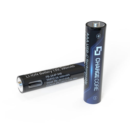 Laser - USB-C Rechargeable AAA Battery 4PK