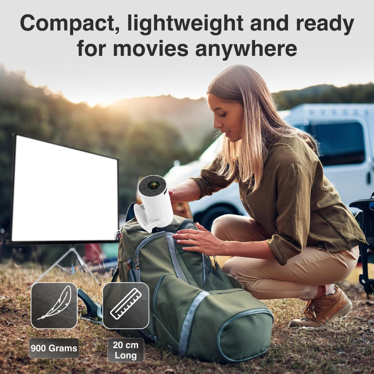Laser - Multi-Angle Tube LED Projector