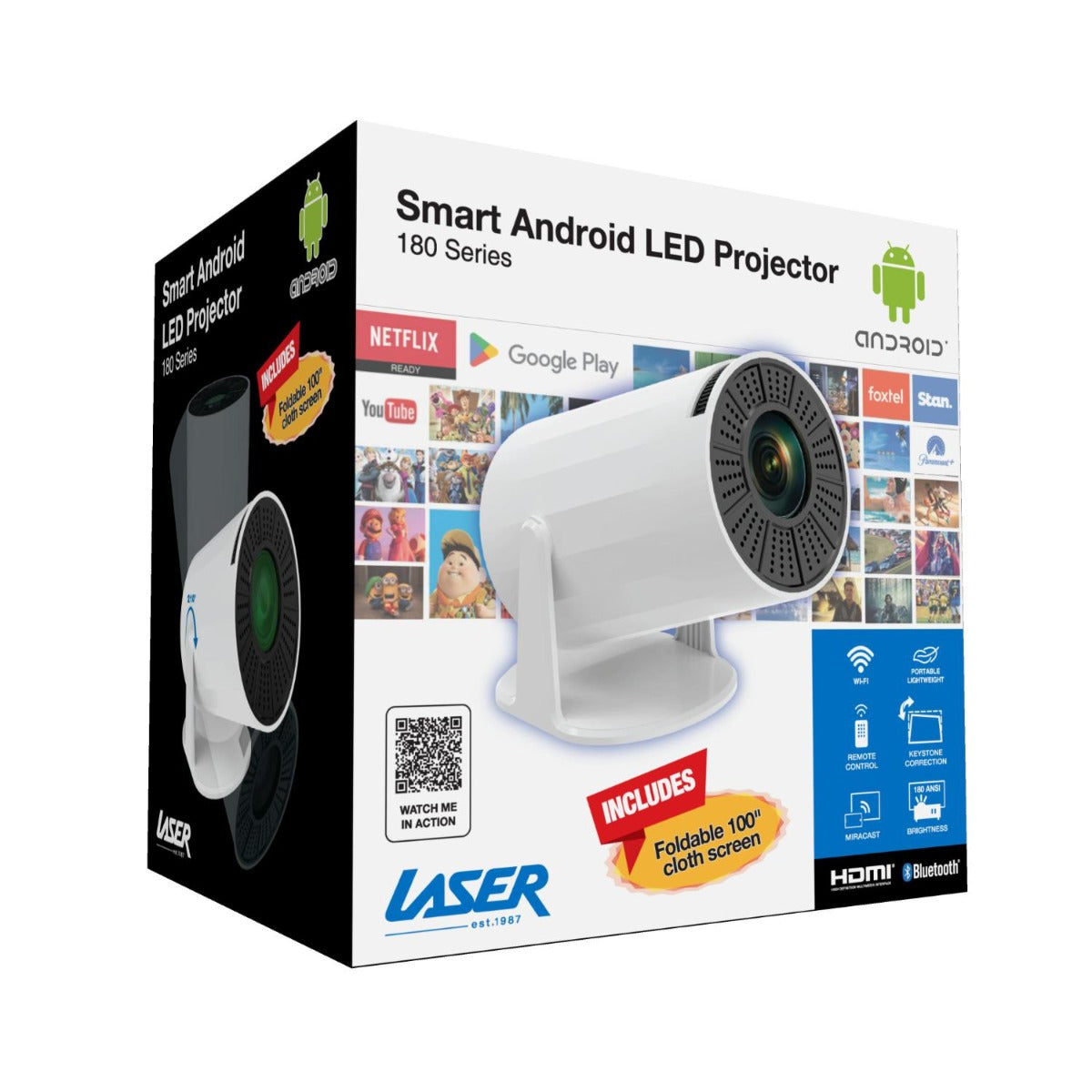 Laser - Multi-Angle Tube LED Projector