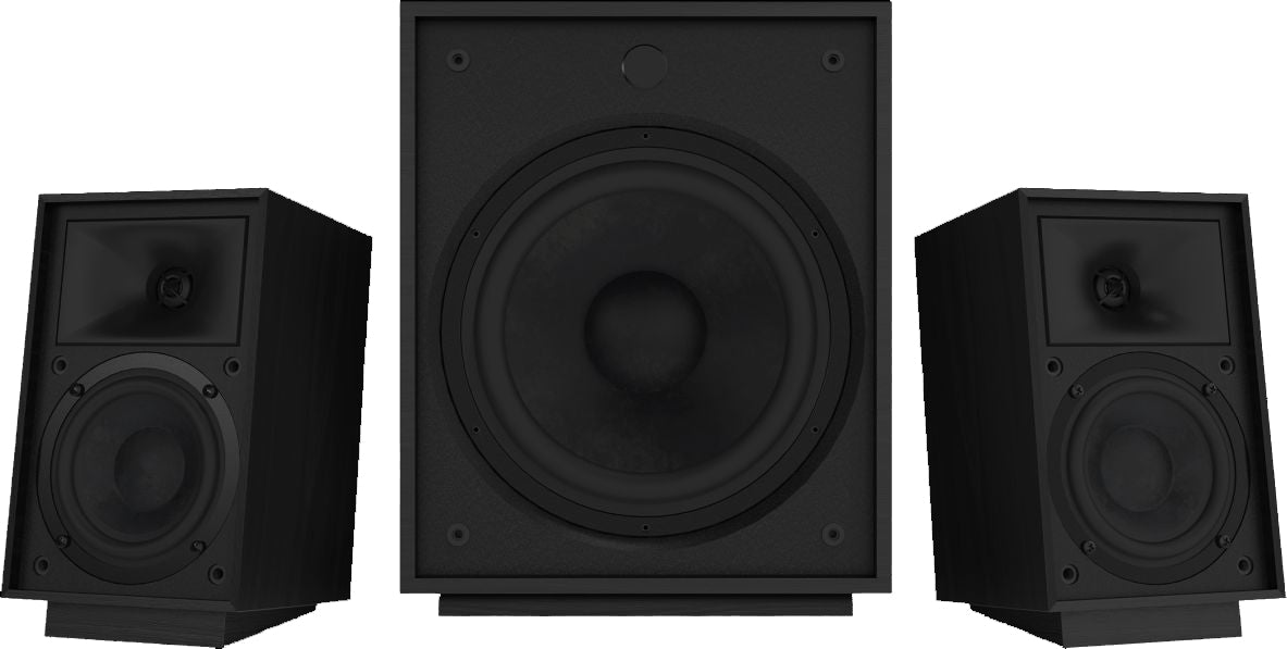 Klipsch - Heritage Promedia 2.1 Desktop Speaker System - Black