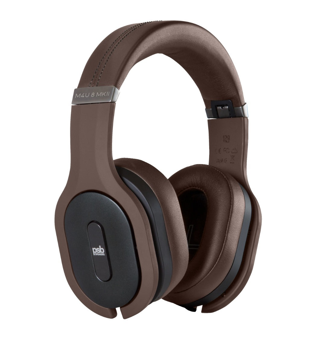 PSB Noise Cancelling Headphones - Espresso