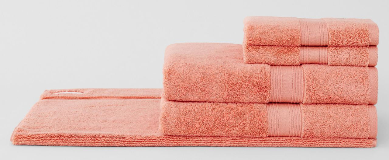 Sheridan - Quick Dry Luxury Towel Set (2 BT, 2 HT, 1BM) - Sorbet