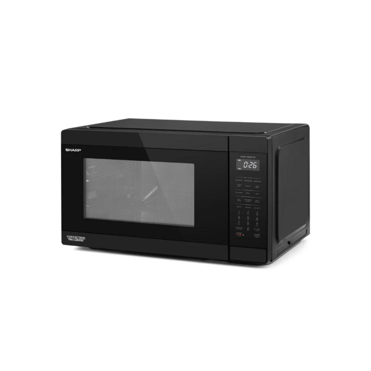 Sharp - 26L Pro Airfry Convection Microwave - Black